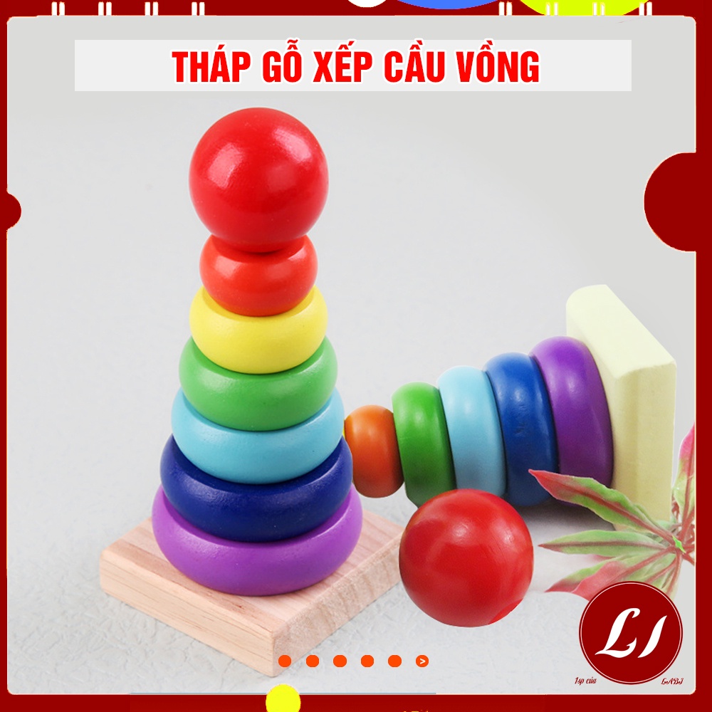 Đồ chơi gỗ thông minh, an toàn cho bé phát triển tư duy- Nhiều mẫu