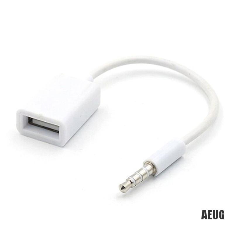 Dây Cáp Chuyển Đổi Âm Thanh Aux Giắc Cắm 3.5mm Sang Usb 2.0 Chuyên Dụng Cho Mp3 Xe Hơi