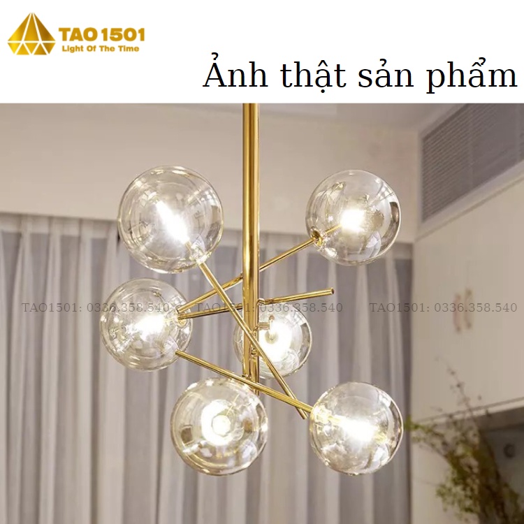 Đèn Thả Trang Trí Chùm Nho - Đèn Thả Phòng Khách - Đèn Thả Quầy Bar Bếp (Tặng kèm bóng led cao cấp)