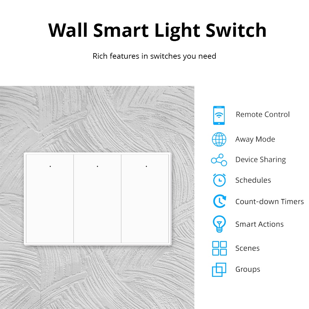 Công tắc cơ zigbee Tuya