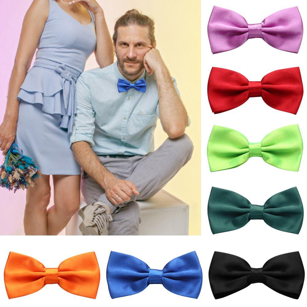 Cà Vạt Nơ Lụa Satin Toàn Diện Cho Nam