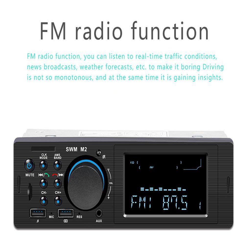 Máy Nghe Nhạc MP3 12V FM / USB / AUX / AUX Tích Hợp Bảng Điều Khiển Dành Cho Ô Tô Kat1