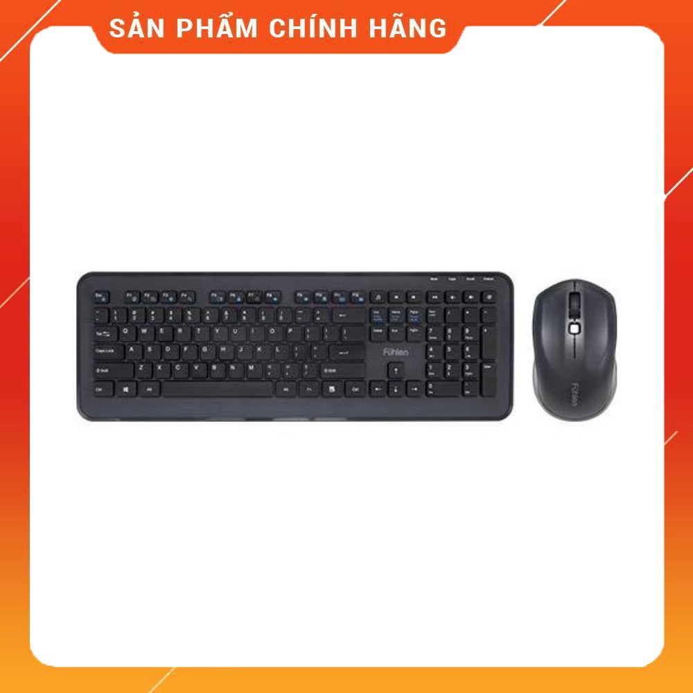 [RẺ VÔ ĐỊCH] Bộ bàn phím chuột không dây Fuhlen A120G / MK880 - Tem Ninza BH 2 năm