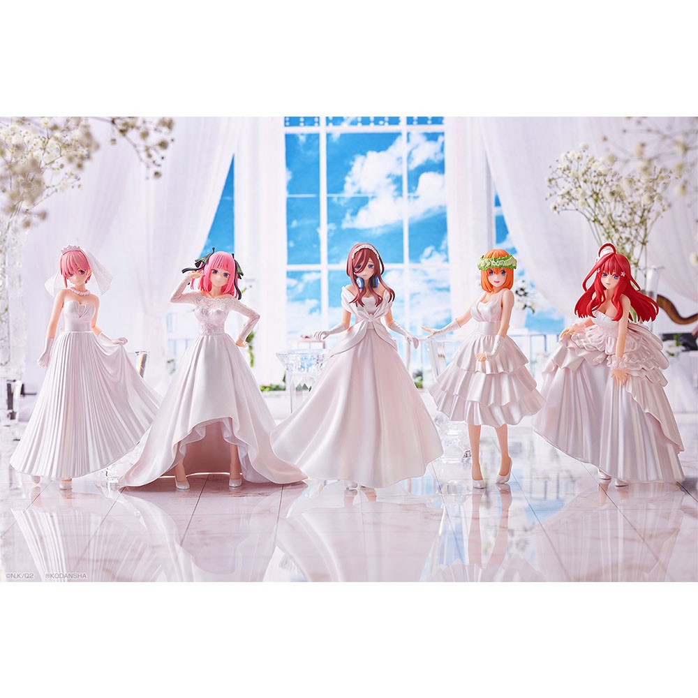 Mô Hình Figure Nhân Vật Anime Gotoubun no Hanayome ∬, Nakano Itsuki, Ichiban Kuji (E Prize), Bride (Bandai Spirits)