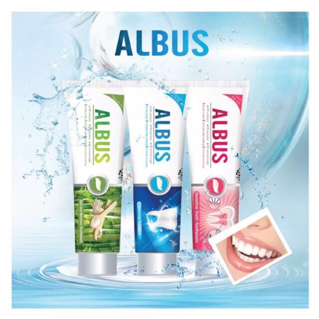 Kem đánh răng Hàn Quốc ALBUS