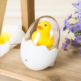 Đèn Ngủ cảm ứng tắt mở Thông Minh hình chú vịt Rubber Duck may mắn ngộ nghĩnh đáng yêu