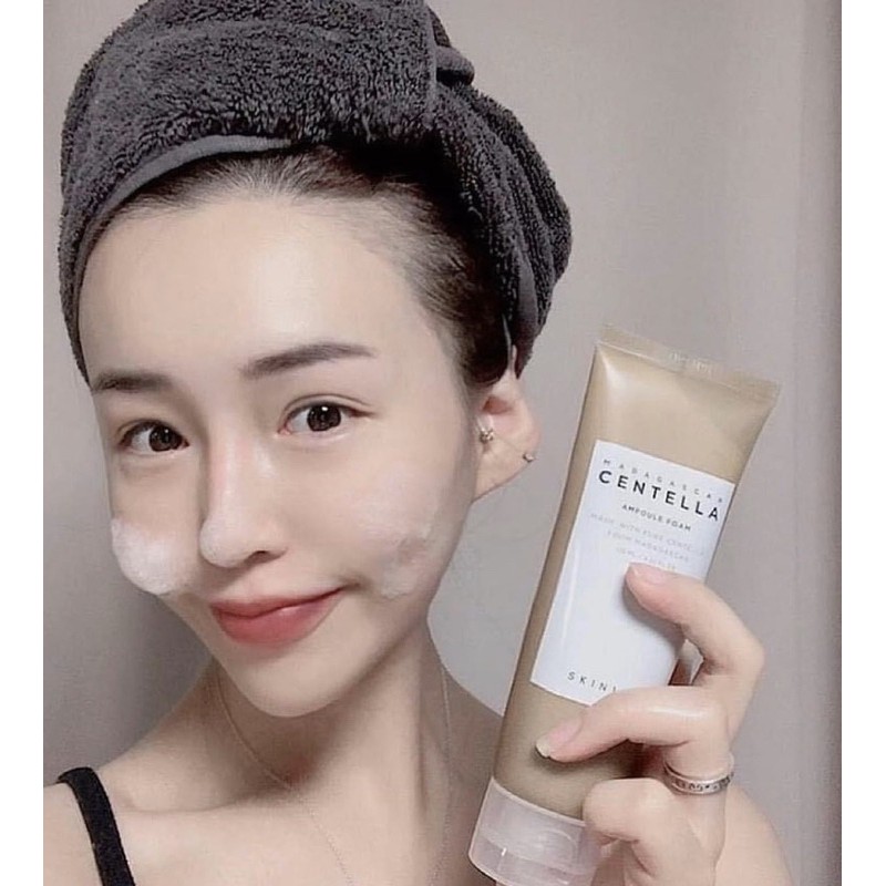 SỮA RỬA MẶT RAU MÁ SKIN1004 CENTELLA AMPOULE FOAM