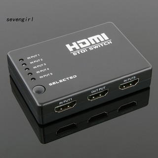Bộ chuyển đổi HDMI 4k 5 cổng vào 1 cổng ra chuyên dụng chất lượng cao