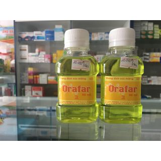 Nước súc miệng orafar