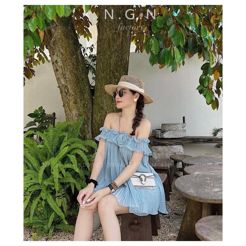 Sét dập li màu xanh ngọc