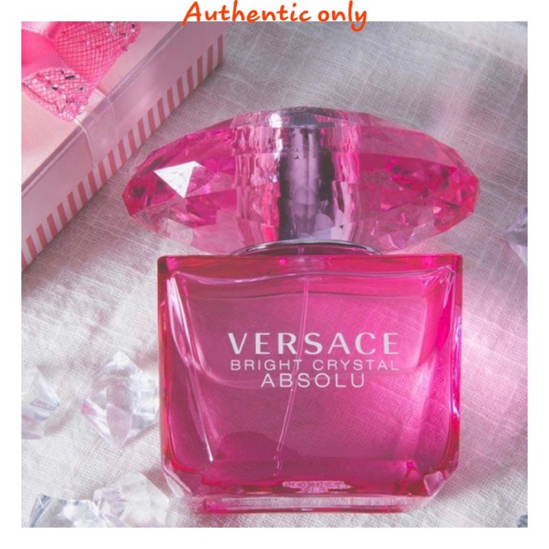 Nước Hoa Nữ Versace Bright Crystal Absolu hồng đậm EDP 90ml [chính hãng]