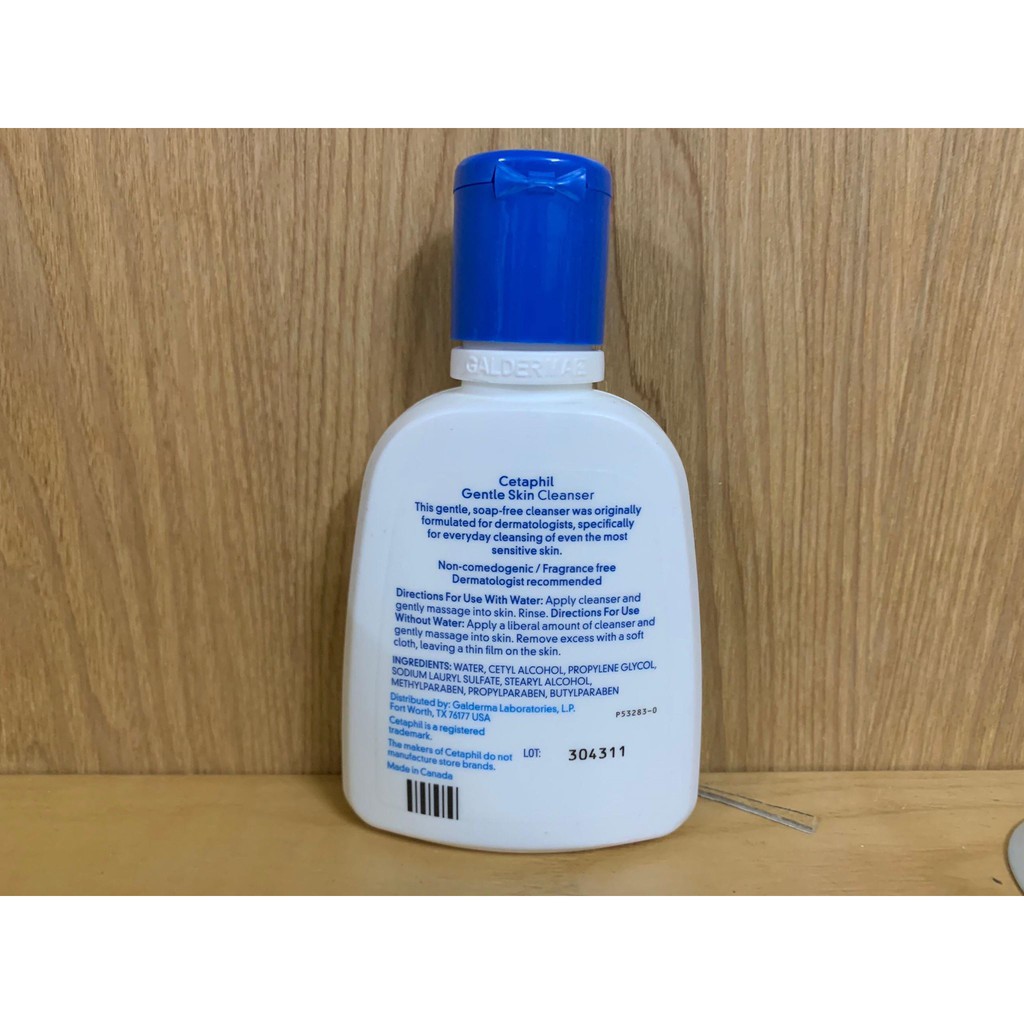 Sữa rửa mặt Cetaphil Gentle Skin Cleanser Chính Hãng - 118ml, 591ml