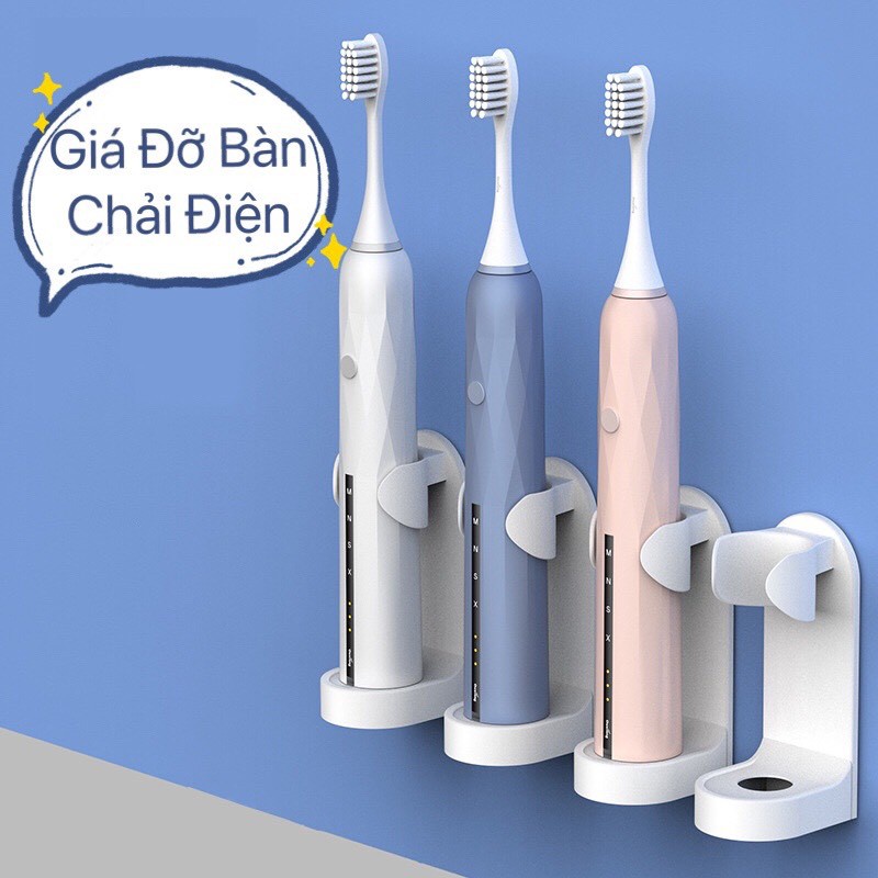 Giá Treo Bàn Chải Nhựa ABS Bảo Vệ An Toàn Và Giữ Khô Ráo Cho Các Loại Bàn Chải Điện DENTICA