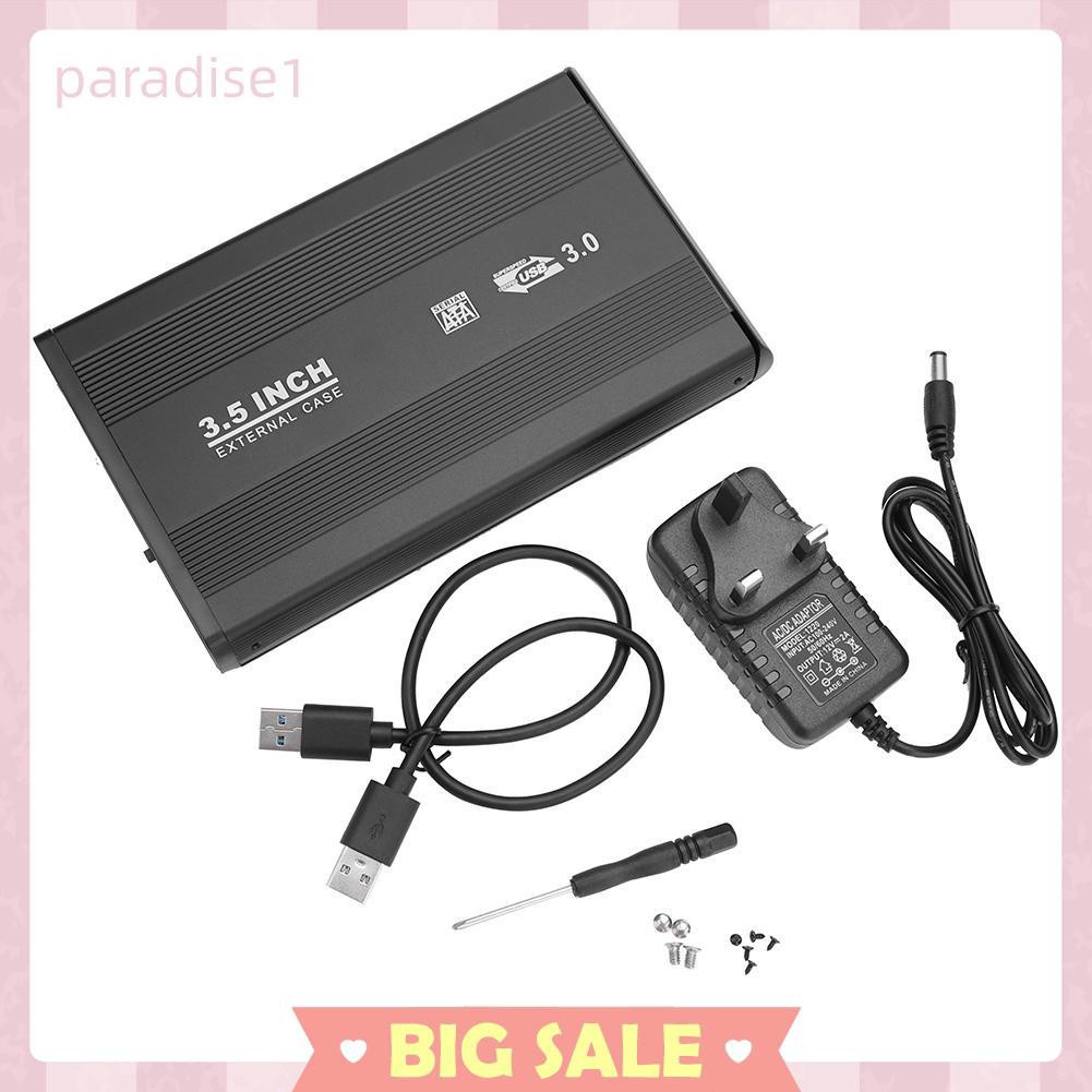 Hộp Đựng Ổ Cứng Ngoài 3.5 inch SATA HDD SSD USB3.0 / USB2.0 | BigBuy360 - bigbuy360.vn