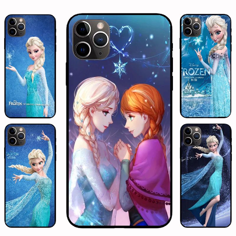 Ốp iPhoneXS MAX 11 Pro max 11 XR X/XS 7/8 plus 6s Frozen Anna Elsa Casing Soft Case Cover