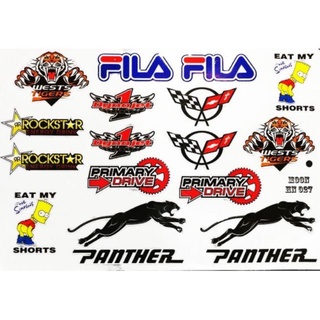 Decal nổi trang trí xe - hn027