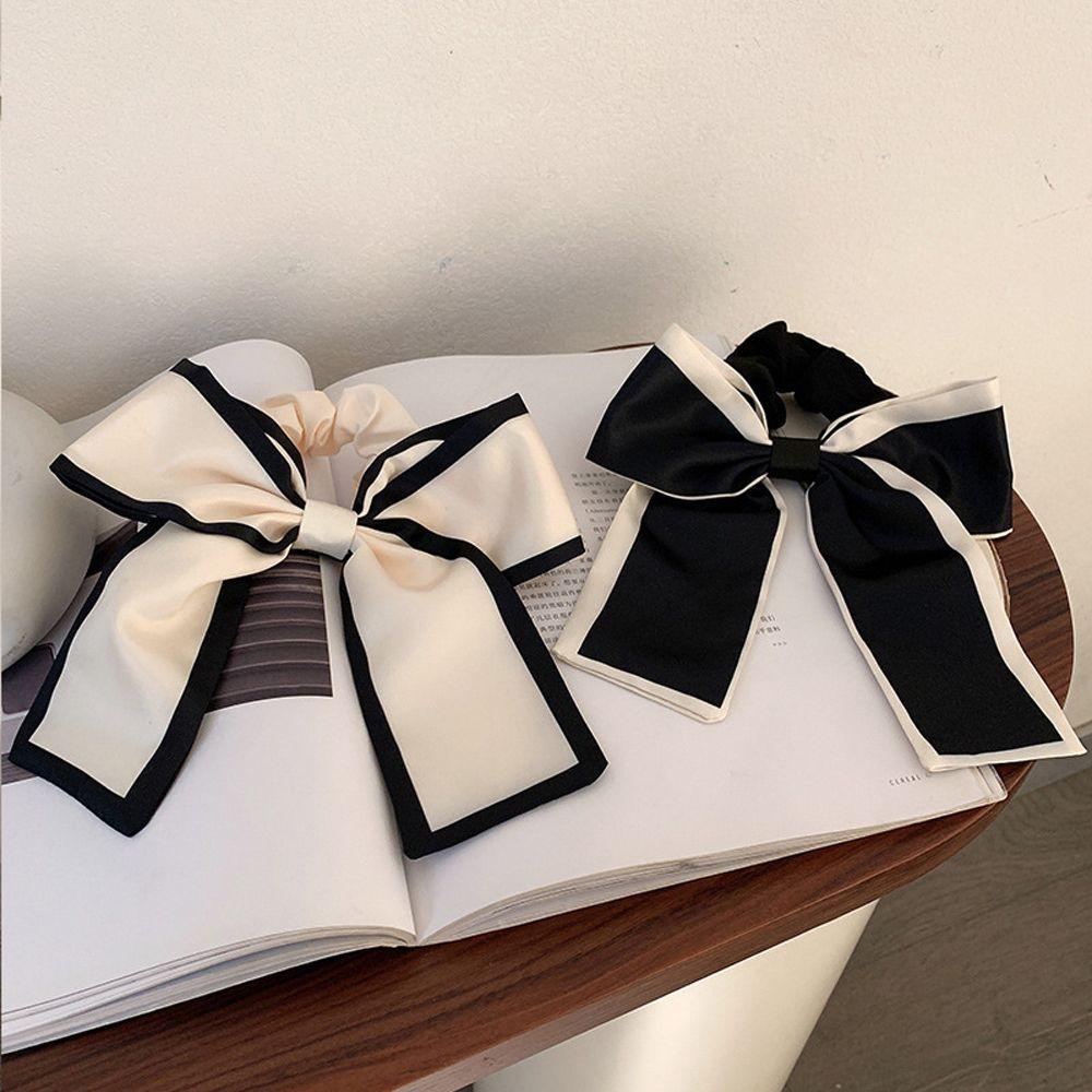 Dây Buộc Tóc Thắt Nơ Cỡ Lớn Phong Cách Cổ Điển Thời Trang Cho Nữ