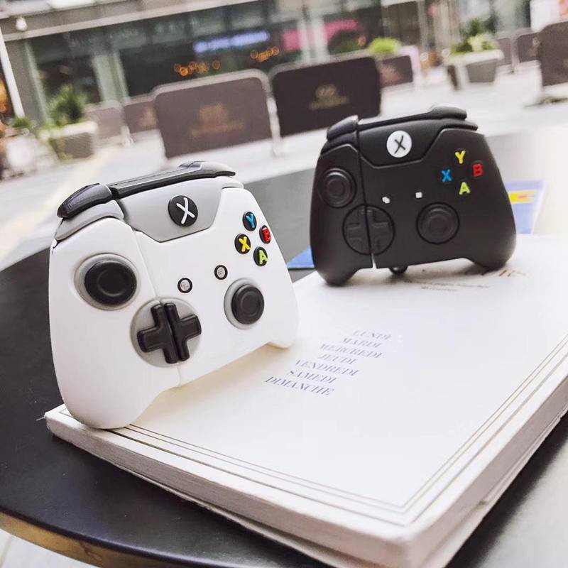 Vỏ Bảo Vệ Hộp Sạc Tai nghe không dây Airpods pro Hình Máy Chơi Game 3D Bằng Silicon Thời Trang