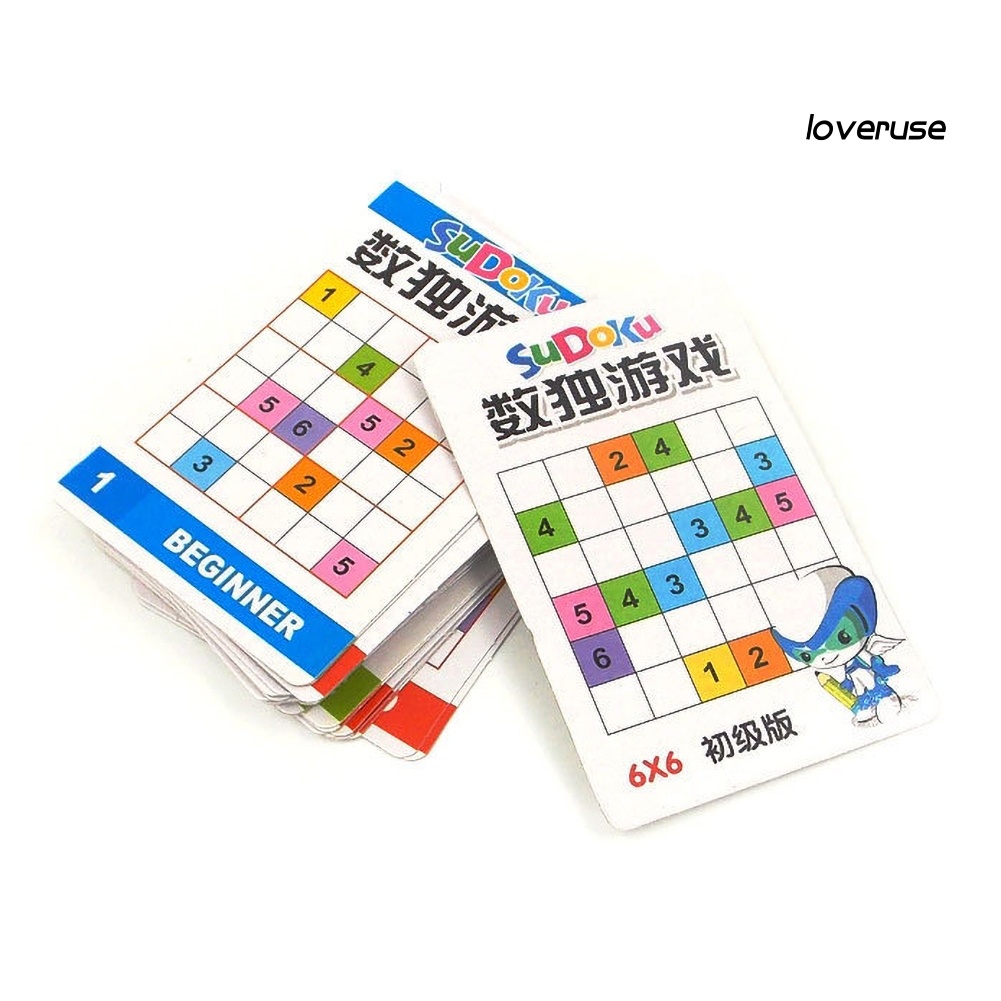 Bộ Đồ Chơi Sudoku Xếp Hình Phát Triển Trí Thông Minh Cho Bé