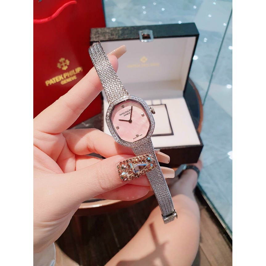 Đồng hồ nữ cao cấp, đồng hồ đeo tay nữ PA-TEK PHI-LIP full fox thiết kế thanh mảnh siêu sang chảnh, quý phái dành cho nữ