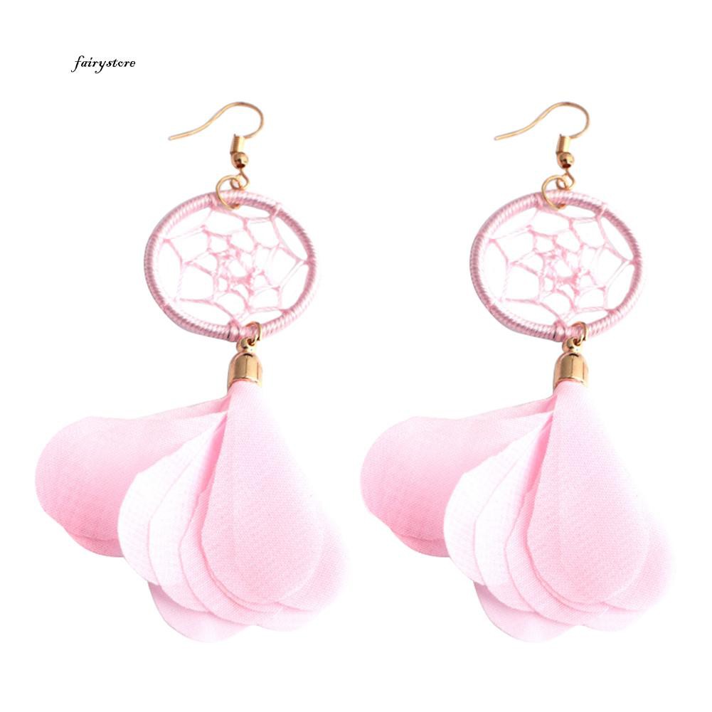 Đôi khuyên tai họa tiết dreamcatcher xinh xắn cho nữ