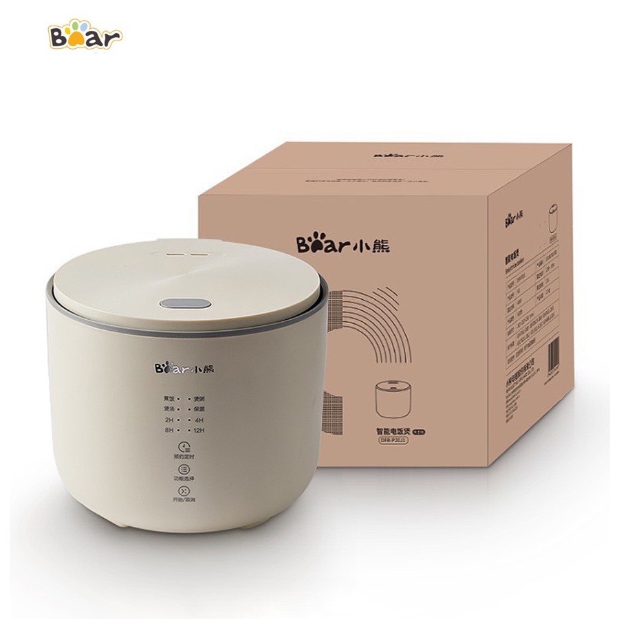 [Đời Mới Nhất] Nồi Cơm Điện BEAR 2L 8 Chế Độ Nấu Đáy 5 Lớp Giữ Nhiệt 24h Cho Cơm Dẻo Thơm Ngon