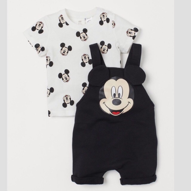 Set yếm Mickey HM cho bé