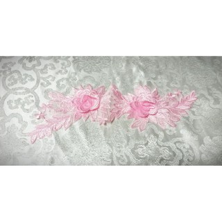 Hoa ren trang trí áo đủ màu 25cm