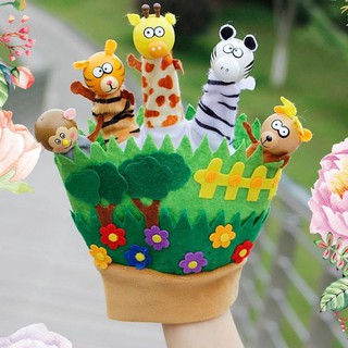 Sale Off- Rối bàn tay vườn thú của bé siu cute giúp phát triển giác quan (Đẹp)