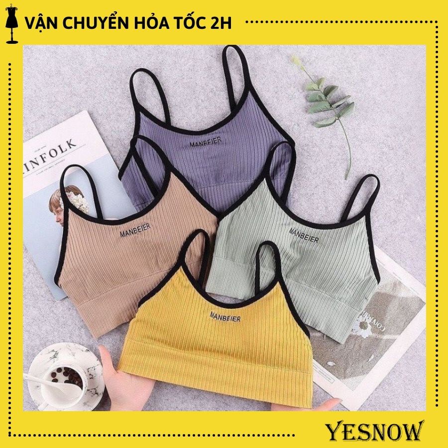 Áo Bra MANBEIER VIền Đen Nữ Gân Tăm Sexy-nâng ngực gợi cảm “mê hoặc” phái đẹp | BigBuy360 - bigbuy360.vn