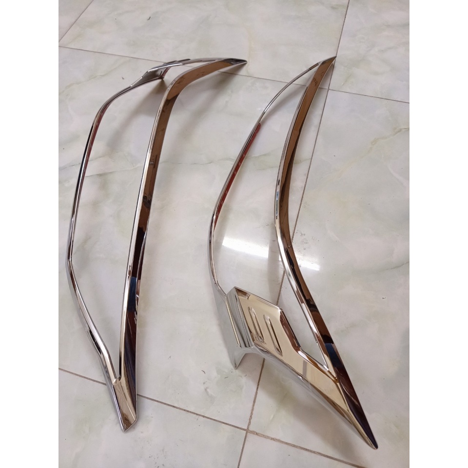 Ôp viền đèn pha, hậu xe VELOZ 2022, 2023- mạ crom cao cấp, giá 1 bộ