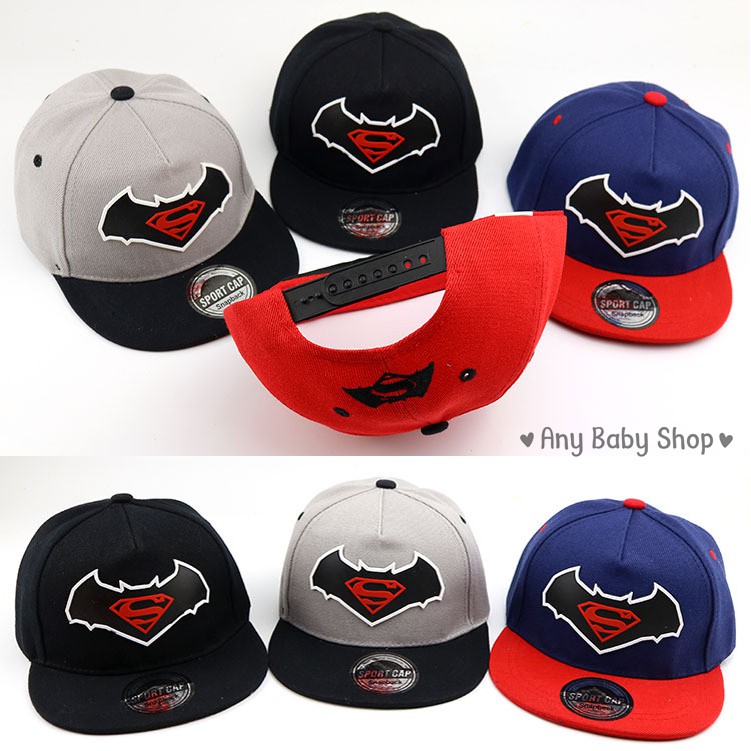 Mũ nón Hiphop Snapback cho bé trai và bé gái hình cánh dơi 4 màu siêu cool ngầu ❣❣ ❣❣