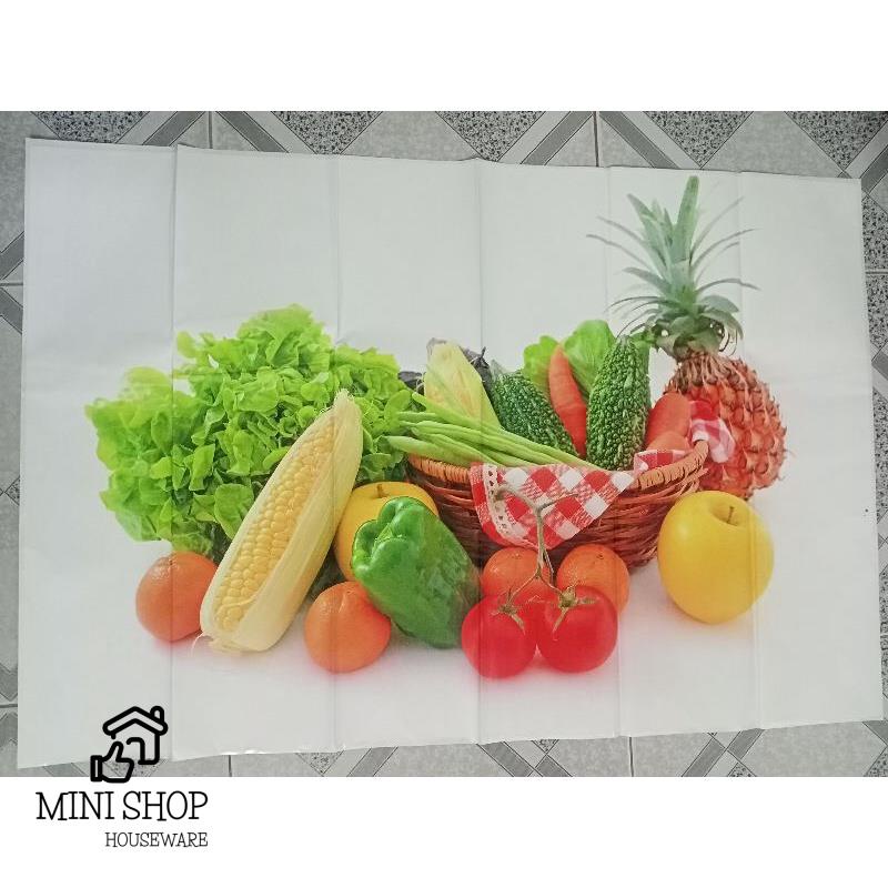 Giấy Dán Tường Nhà Bếp Cách Nhiệt, Chịu Nhiệt Cao Chống Dầu Mỡ, Bụi Bẩn, Decal Dán Bếp Họa Tiết 3d Đủ Loại