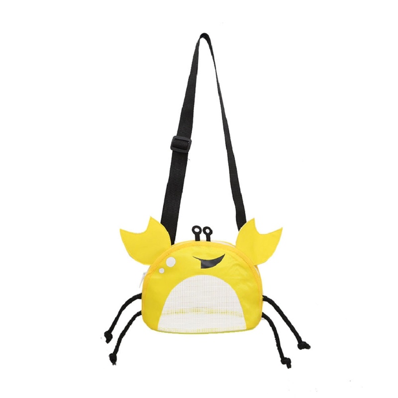 ✿ Túi Lưới Đựng Đồ Chơi Cát Bãi Biển Có Khóa Kéo Dành Cho Trẻ Em