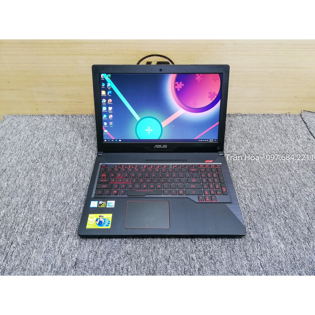 [Laptop chơi Game] - Asus FX503VD - Core i5 7300HQ, ram 8GB, ổ SSD 240GB, GTX 1050, Màn hình 15.6 FullHD, LED phím. | BigBuy360 - bigbuy360.vn