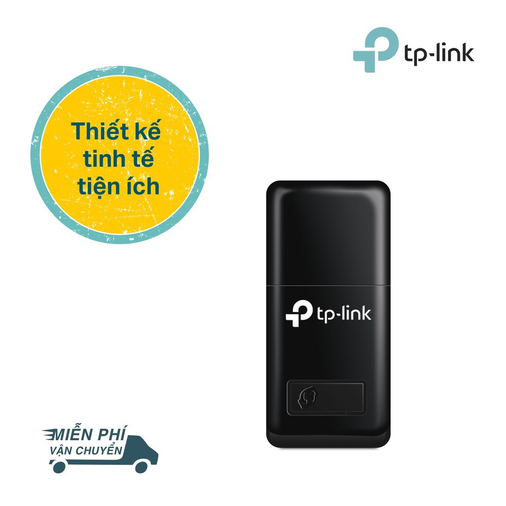 TP-Link USB wifi (USB thu wifi) Chuẩn N 300Mbps TL-WN823N - Hãng phân phối chính thức