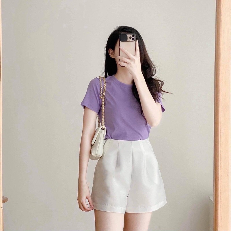 Quần Đùi Tacta Bóng Basic Nữ Tính Q16