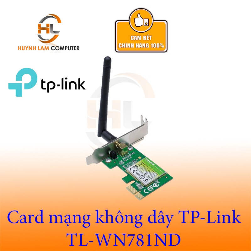 Card mạng WiFi TPLink TL-WN 781ND Chính hãng FPT Phân Phối
