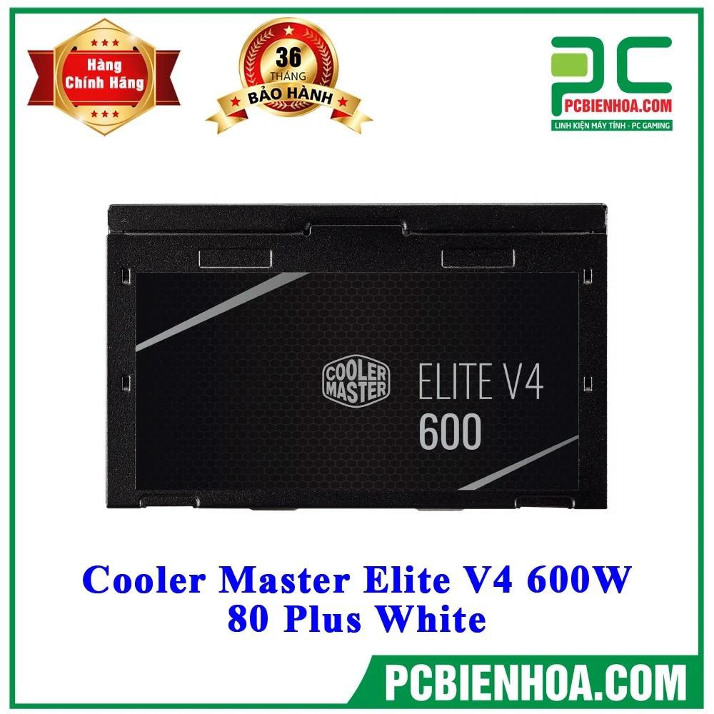 [Mã ELMSCOIN hoàn 8% xu đơn 500K] NGUỒN COOLER MASTER ELITE V4 600W