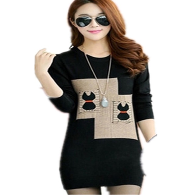 Đầm body tay dài ms1