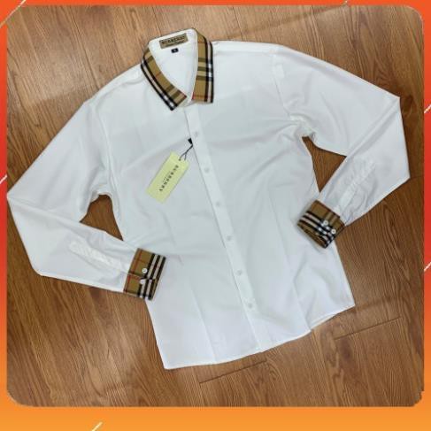Áo Sơ Mi Dài Tay Nam BBR Kẻ Tay , Mẫu Có Túi Và Không Có Túi - Chất Liệu 100% Cotton Thấm Hút Mồ Hôi Tốt - Sơ Mi Công Sở