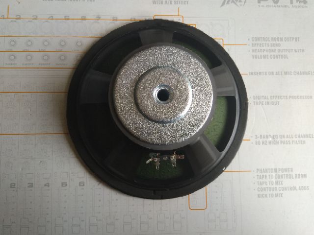 Loa bass rời 25cm màn xanh