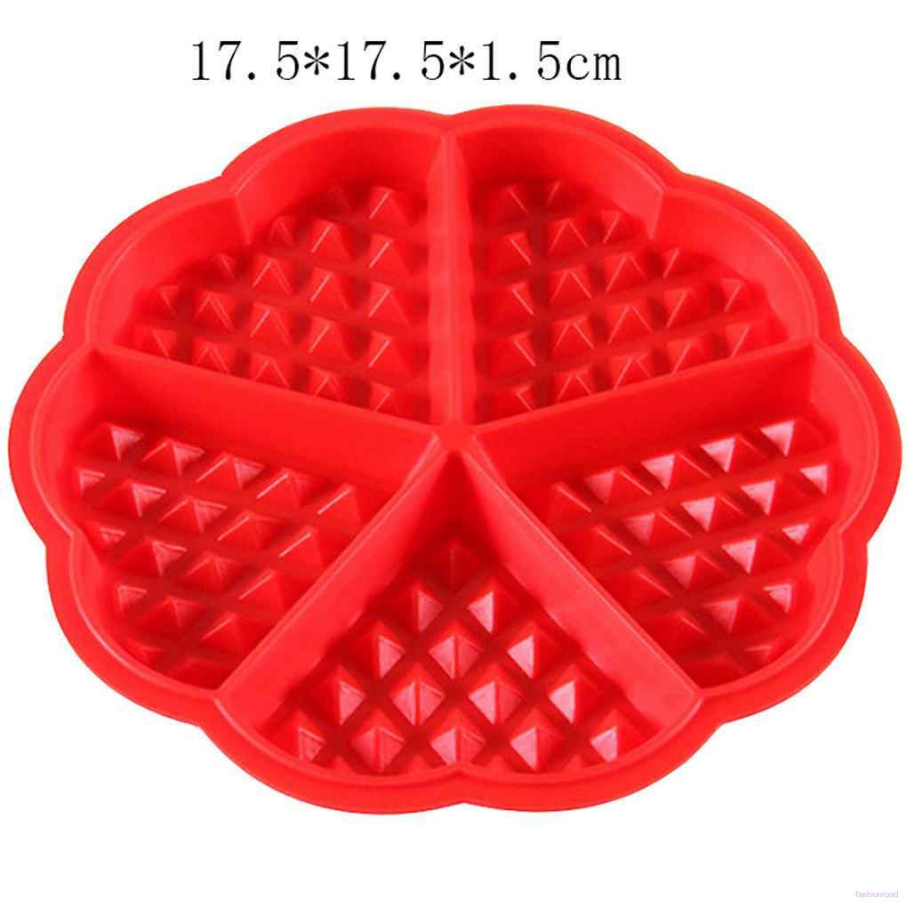 Khuôn Silicone Làm Bánh Waffle Tiện Dụng