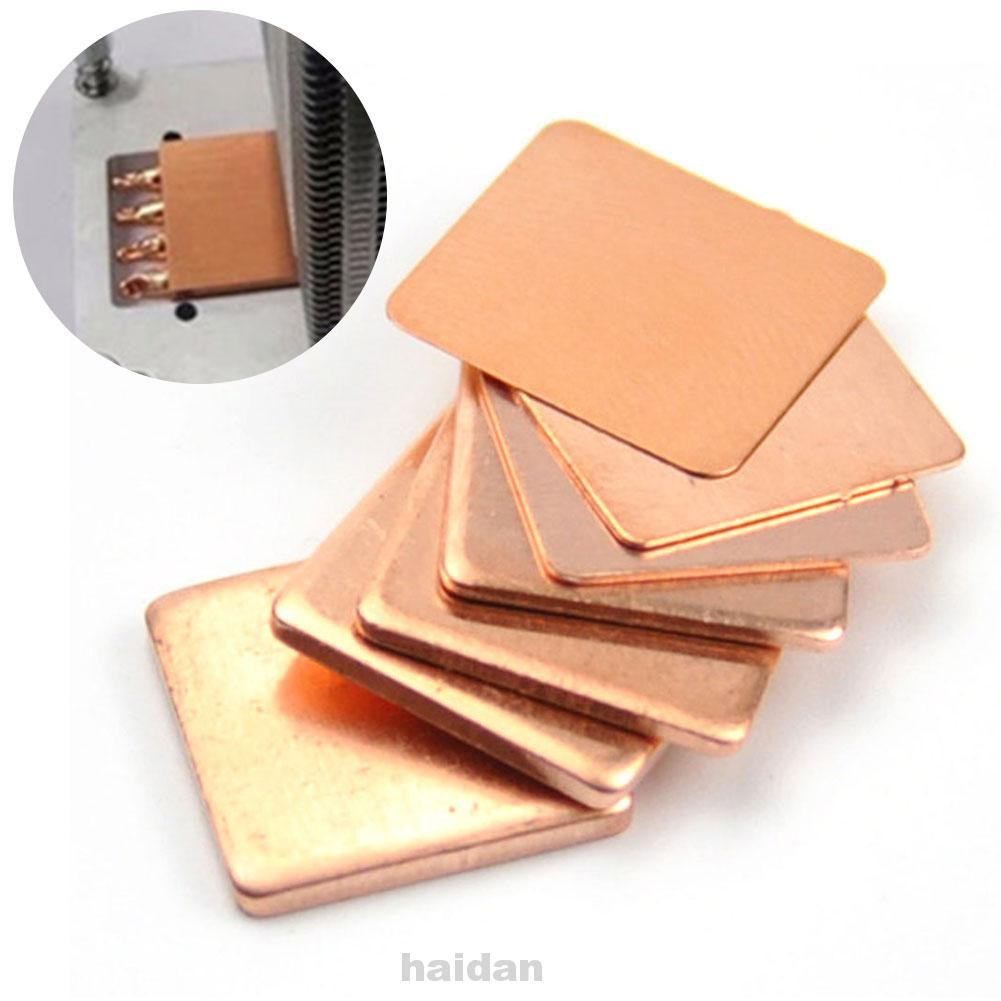 10pcs Heat Sink Copper Shim Graphics Card Dissipation Laptop Mini Thermal Pad Computer GPU