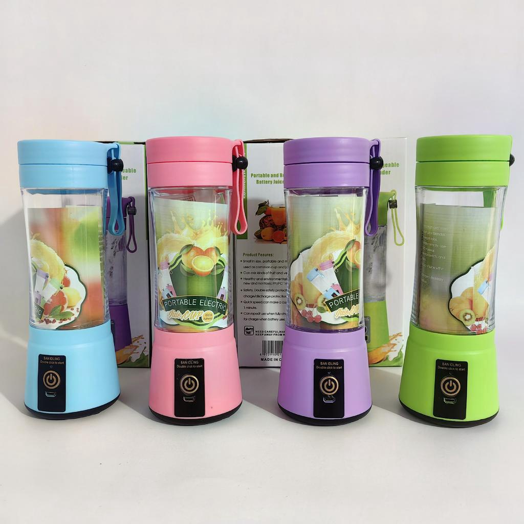 Máy Xay Sinh Tố Mini 6 Chế Độ Sạc USB Tiện Dụng Cho Gia Đình
