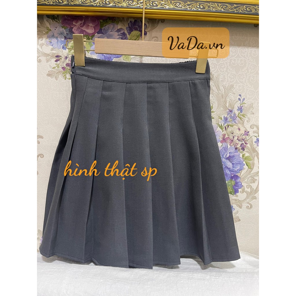 Chân váy nữ xếp ly QUỐC DÂN nàng nên có phong cách Hàn Quốc năng động thể thao Thời Trang VADA - CV99 | BigBuy360 - bigbuy360.vn