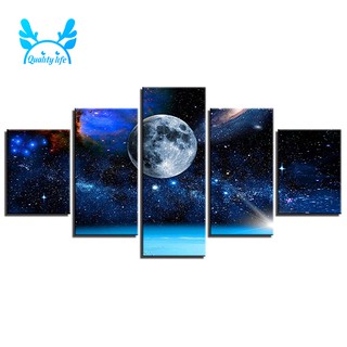Tranh đính đá 5D DIY hình vũ trụ tuyệt đẹp kèm phụ kiện