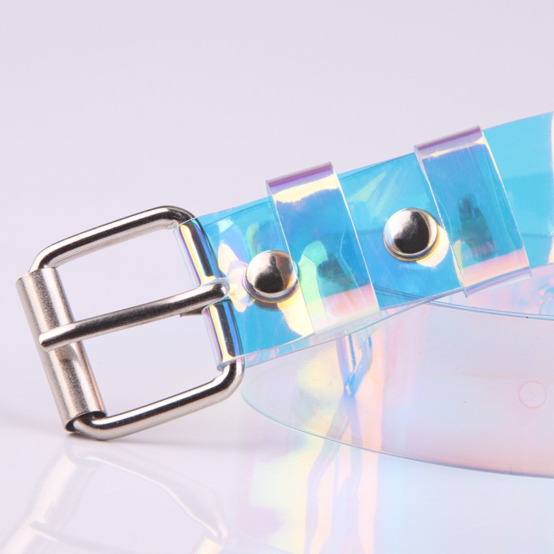 Thắt Lưng Nữ Khóa Kim Loại Cao Cấp Dây Nhựa Mềm Trong Suốt TL431 ShopMaySG Dây Lưng Nữ, Dây Nịt Nữ, Hàng Có Sẵn