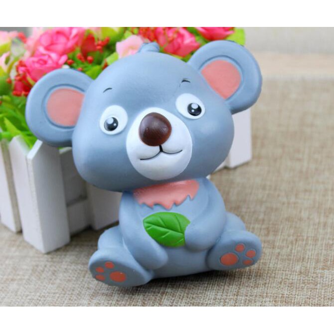 Túi Xách Thiết Kế Đơn Giản Thời Trang Cao Cấp❤️Đồ Chơi Mềm Nở Chậm Làm Từ PU Gấu Mèo Kawai