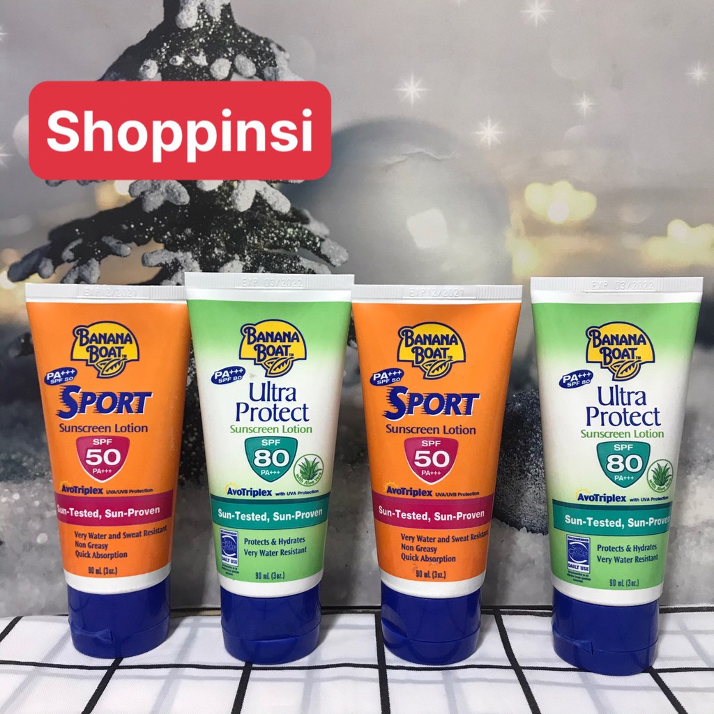 KEM CHỐNG NẮNG BANANA BOAT 90ML (USA)